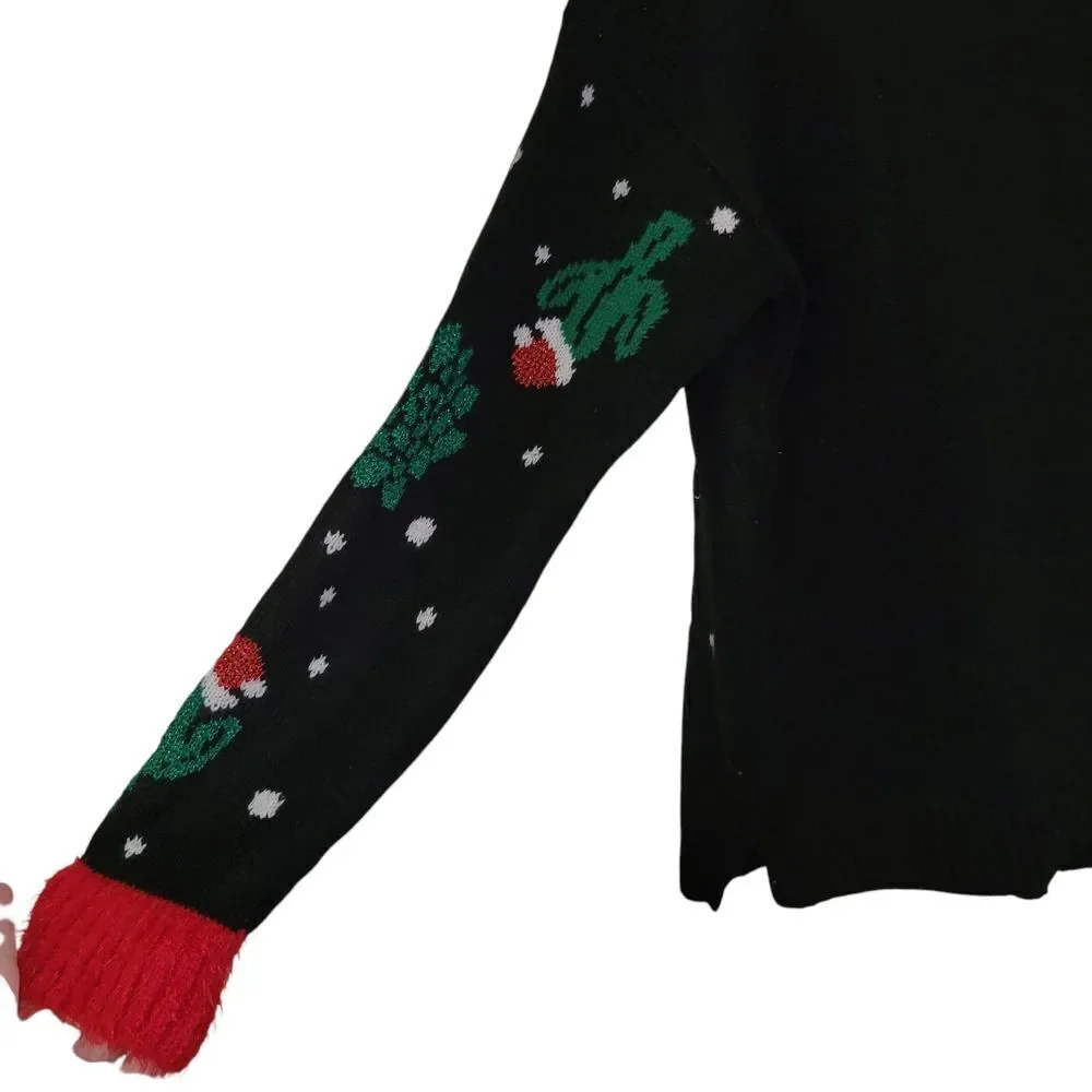 Festive Llama Holiday Sweater